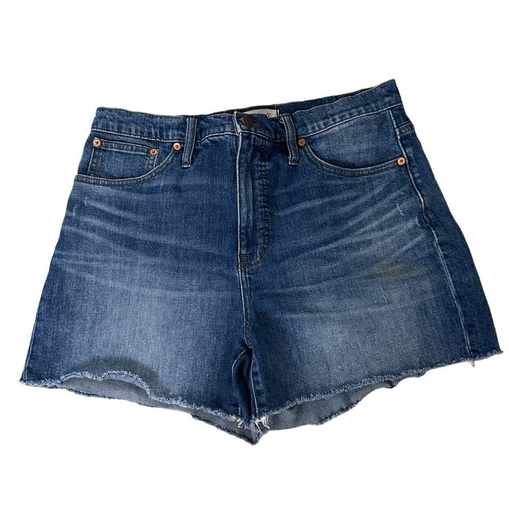 Madewell ~ Womens High rise Denim Cutoff Shorts ~ size 31